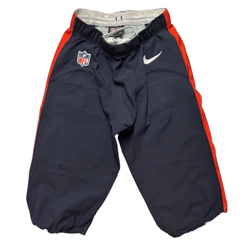 NFL Chicago Bears Kids Navy and Orange Football Pants Size Small